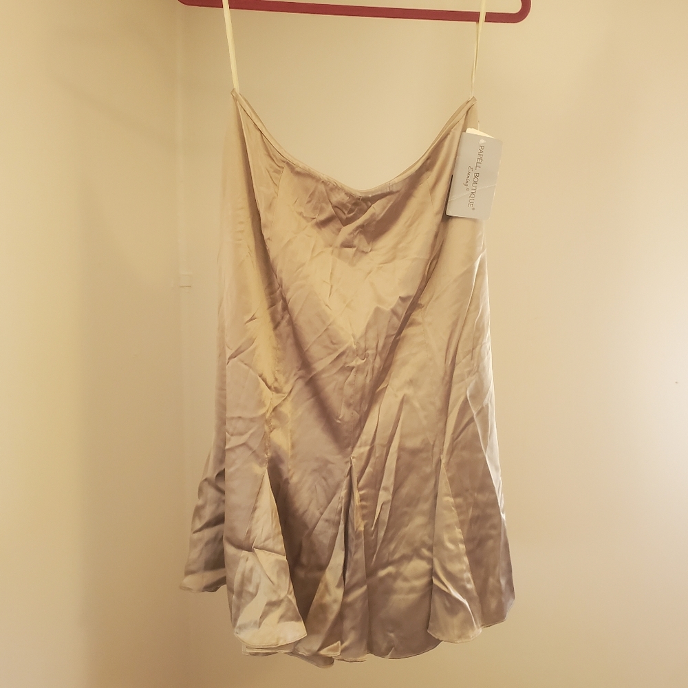 Papell Boutique Silk Skirt with Tags